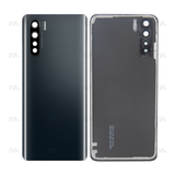 Vitre arrière Oppo A91 avec objectif noir éclatant OEM