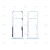 Support pour carte SIM pour Xiaomi Redmi Note 9, blanc polaire, OEM