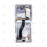 Chassis + Ecran Original Reconditionné + Vitre pour Samsung Galaxy S21 Ultra 5G G998B - Phantom Silver