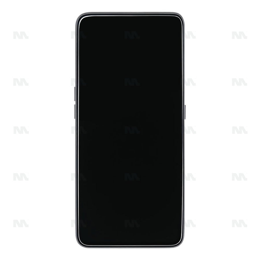 Chassis + Ecran Officiel Service Pack + Vitre pour Samsung Galaxy A80 A805F - Phantom Black