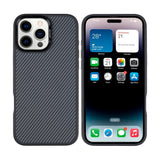 Coque Mag Carbon avec MagSafe pour Apple iPhone 16 Pro Titanium Black
