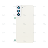 Vitre arrière pour Samsung Galaxy S22 Plus S906B avec lentille crème OEM