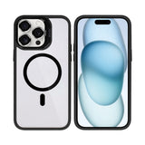 Étui Rixus Classic 03 avec MagSafe pour Apple iPhone 15 Pro Noir