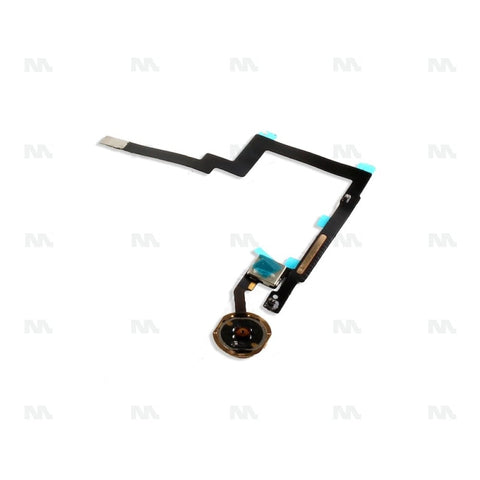 Bouton d'accueil (nappe flex) Or pour iPad Mini 3