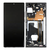Chassis + Ecran Officiel Service Pack + Vitre pour Samsung Galaxy Note 20 Ultra N985F / Ultra 5G N986B - Mystic Black