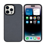 Coque Mag Carbon avec MagSafe pour Apple iPhone 15 Pro Titanium Black