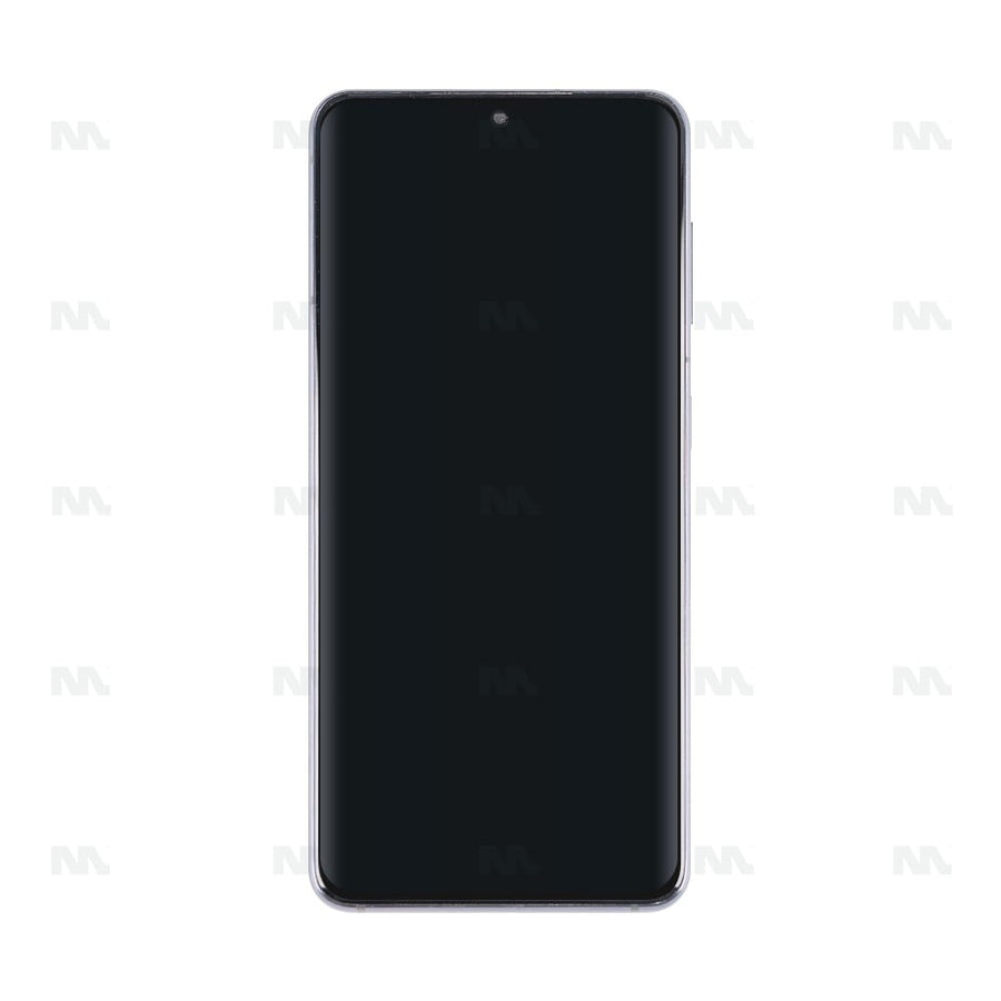 Chassis + Ecran Original Reconditionné + Vitre pour Samsung Galaxy S21 5G G991B - Phantom Gray