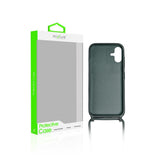 Cache-cordon pour collier Rixus TPU pour Samsung Galaxy A05 vert foncé