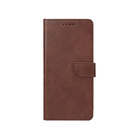 Rixus Bookcase pour Apple iPhone 16 Marron