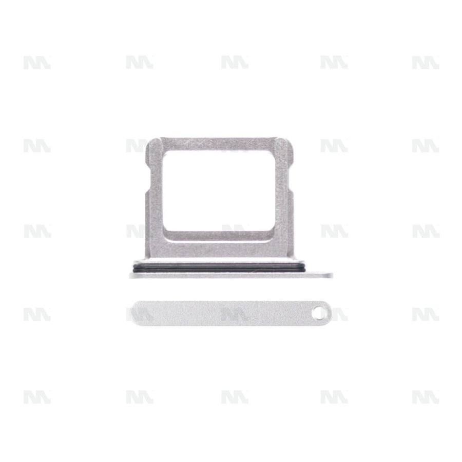 Support de carte SIM blanc reconditionné pour Apple iPhone 16, 16 Plus
