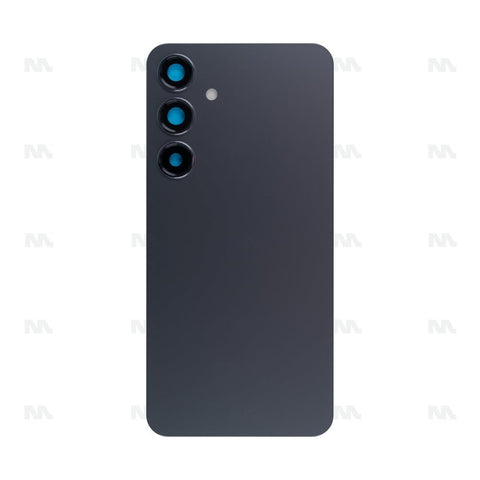 Vitre arrière pour Samsung Galaxy S24 S921B avec objectif, noir onyx, OEM