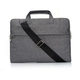Housse pour ordinateur portable avec bandoulière 13, 14,2 pouces Gris