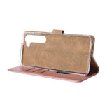 Etui livre pour Samsung Galaxy S23 Ultra Rose