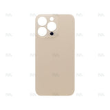 Vitre Arrière avec bloc complet pour Apple iPhone 13 Pro, compatible avec la couleur or