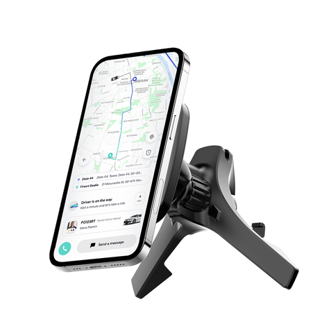 Support magnétique pour téléphone Rixus RXHM18 pour Mercedes, noir