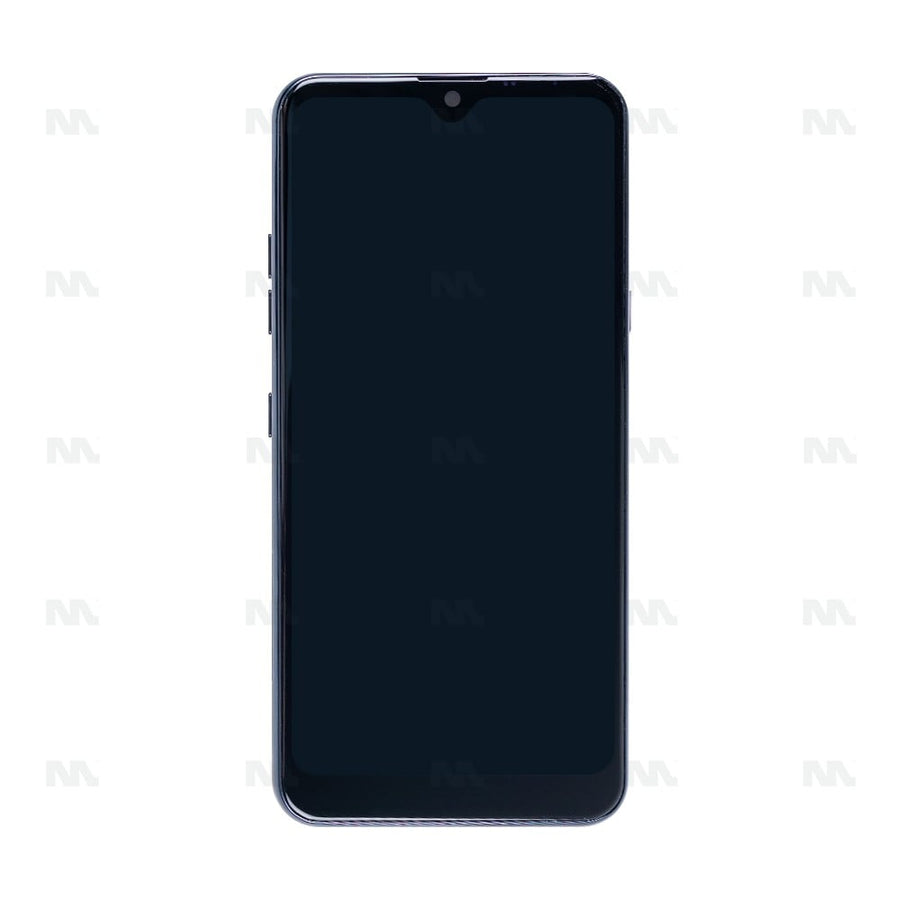 Chassis + Ecran Original OEM + Vitre pour LG Q60 (LM-X525) - Aurora Black