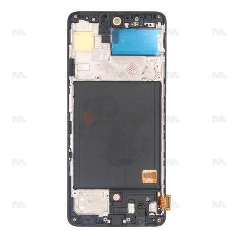 Chassis + Ecran OLED + Vitre pour Samsung Galaxy A51 A515F - Noir