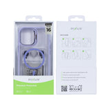 Étui Rixus Classic 03 avec MagSafe pour Apple iPhone 16 violet clair