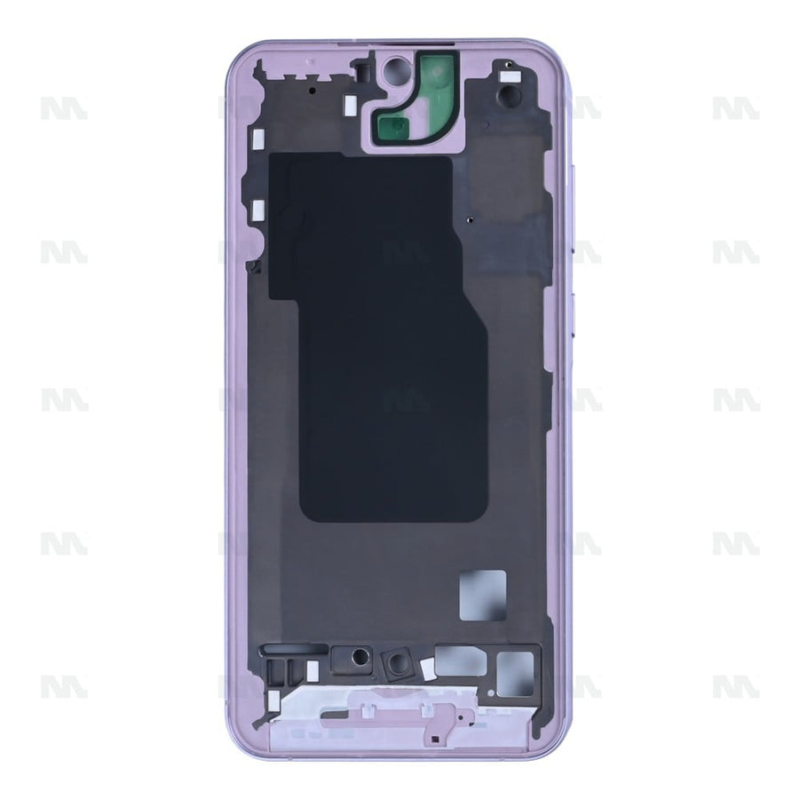 Cadre central violet lilas OEM pour Samsung Galaxy A55 5G A556B