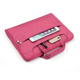 Housse pour ordinateur portable avec bandoulière 13, 14,2 pouces Rose