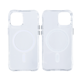 Étui antichoc Rixus en TPU avec MagSafe pour Apple iPhone 12 Pro Max transparent