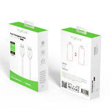 Câble Rixus RX2015 pour synchronisation des données et recharge rapide USB-C vers USB-C 1 m