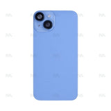 Vitre Arrière avec NFC, cadre de caméra agrandi bleu pour Apple iPhone 14 – Reconditionné