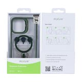 Étui Rixus Classic 03 avec MagSafe pour Apple iPhone 14 Pro vert foncé