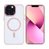 Étui Rixus Classic 04 avec MagSafe pour Apple iPhone 12 Pro rose