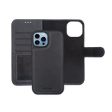 Portefeuille magnétique amovible Rixus Duo pour Apple iPhone 13 Pro Max Noir