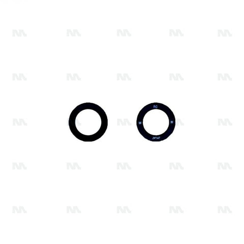 Couvercle d'objectif d'appareil photo pour Samsung Galaxy S22 S901B - Noir - OEM