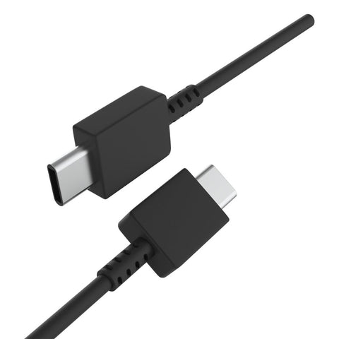 Câble de recharge rapide US5001M USB-C vers USB-C 100 cm noir