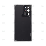 Vitre arrière pour Samsung Galaxy Note 20 Ultra N985F avec objectif Mystic Black OEM