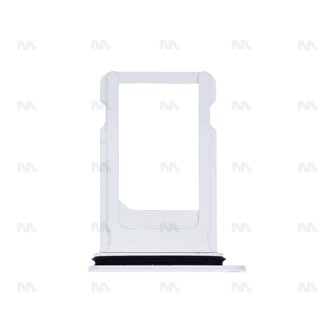 Support de carte SIM argenté reconditionné pour Apple iPhone 8 Plus