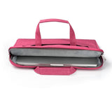 Housse pour ordinateur portable avec bandoulière 15, 16,2 pouces Rose