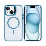 Étui Rixus Classic 03 avec MagSafe pour Apple iPhone 15 Plus bleu clair