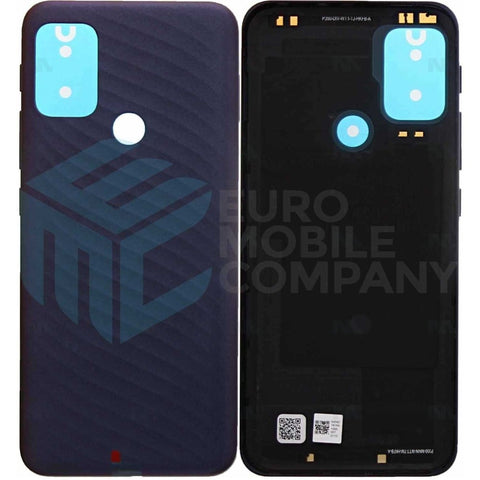 Vitre arrière pour Motorola Moto G10 sans objectif, gris aurore, Original