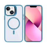 Étui Rixus Classic 03 avec MagSafe pour Apple iPhone 14 Plus bleu clair