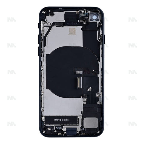 Boîtier avec petites pièces pour Apple iPhone SE (2022) - Midnight - OEM
