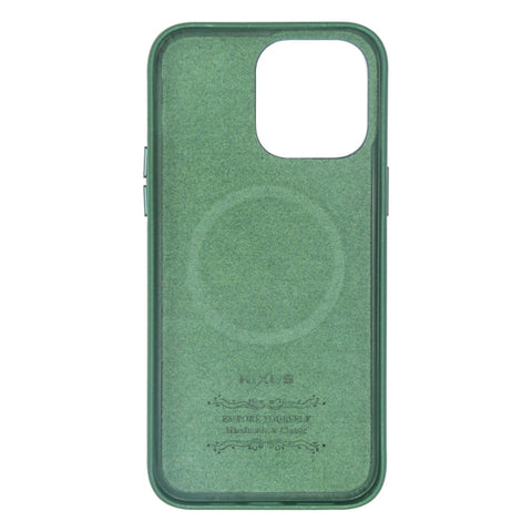 Étui Rixus Classic 02 avec MagSafe pour Apple iPhone 14 Pro vert