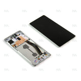 Chassis + Ecran Officiel Service Pack + Vitre pour Samsung Galaxy S10 Lite G770F - Prism White