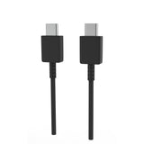 Câble de recharge rapide US5001M USB-C vers USB-C 100 cm noir