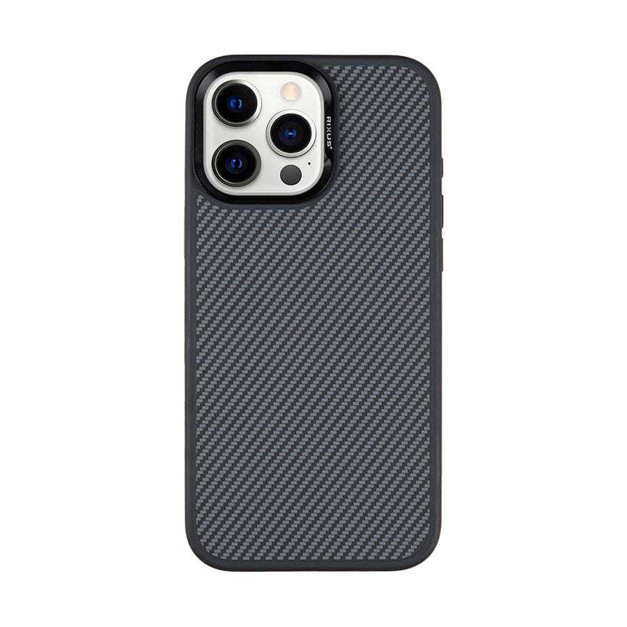 Coque Mag Carbon avec MagSafe pour Apple iPhone 15 Pro Max – Titanium Black