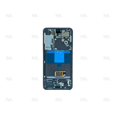 Chassis + Ecran Officiel Service Pack + Vitre pour Samsung Galaxy S22 S901B - Phantom Black