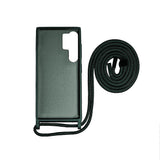 Cache-cordon pour collier Rixus TPU pour Samsung Galaxy S24 Ultra vert foncé