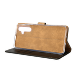 Rixus Bookcase pour Samsung Galaxy A14 5G Noir