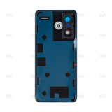 Vitre arrière pour Xiaomi Redmi Note 13 Pro Plus 5G avec objectif, noir nuit, OEM