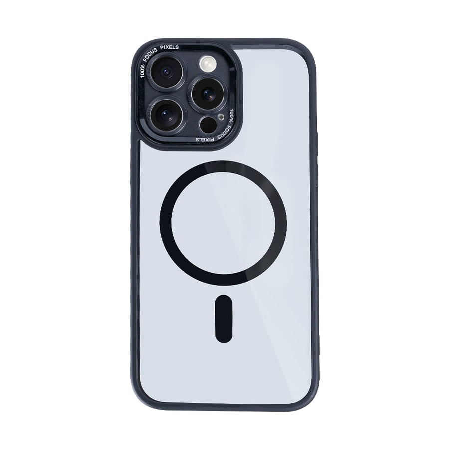 Étui Rixus Classic 04 avec MagSafe pour Apple iPhone 13 Pro Max Noir