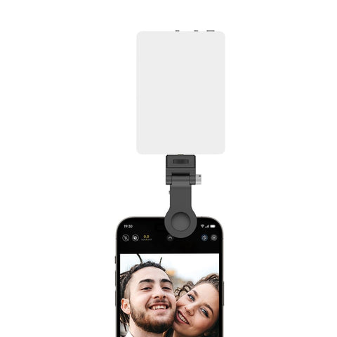 Éclairage portable pour selfies pour téléphone portable Rixus RXLG50 Noir