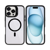 Étui Rixus Classic 03 avec MagSafe pour Apple iPhone 16 Pro Noir